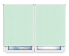 Рулонные шторы Мини Аллегро перл голубой цена. Купить в «Мастерская Жалюзи»